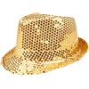 Boland - Cappello con paillettes, unisex, vestito da discoteca, accessorio, carnevale, costume, festa in maschera, festa a tema