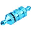 Dilwe Filtro Carburante Olio RC, Protezione Avanzata Motore e Performance, Filtro Olio in Lega di Alluminio per Automodello Scala 1/8 1/10 for Appassionati RC e Gare su Pista
