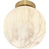 It's about Romi - Plafoniera Carrara - Oro - Metallo