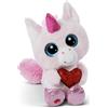 NICI Glubschis: l'Originale - Unicorno Glubschis Wubby Wub 15cm I Pupazzo Seduto con Grandi Occhi Luccicanti I Morbido Animale di Pezza per gli Amanti dei Peluche - 47881