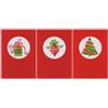 VERVACO Kit Punto Croce Contato SET NATALIZIO DA 3 Biglietti Con Finestra Per Punto Croce 10,5 x 15 cm Set Fai Da Te Creativo Adulti Ricamo Cartoline Ricamate Accessori Per Lavoretti Creativi