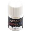 CERNIT Polvere colorata a effetto, argento metallico, unico
