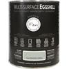 FLEUR DESIGNER'S PAINT | MULTI-SURFACE EGGSHELL Smalto Lavabile 3 in 1, Satinato, 750 ml, F46 Veranda Green, a Base Acqua, Adesione Diretta, Alta Resistenza, per Interno - Esterno, Made in Italy