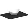SCARABEO CERAMICHE SCARABEO - ZEFIRO lavabo in ceramica da appoggio 49x36cm [bianco lucido] - 8207