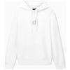 Armani Exchange Felpa con Cappuccio da Uomo in Cotone con Logo Icona, Legno, L