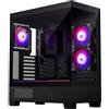PHANTEKS Case Phanteks XT View D-RGB Midi Tower Vetro Temperato Nero