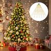 FZIFZI Luci Albero di Natale, 400 LED 16 * 2Rami Luci Albero di Natale a Cascata, 8 Modalità Impermeabile Luci Natale per Esterno Interno, Giardino Feste, Catena Luminosa per Alberi 150-240cm, Bianco Caldo
