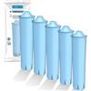 Wessper Cartucce filtro compatibili con il filtro Jura Blue, filtri per l'acqua per macchine da caffè Jura, compatibile con la serie ENA IMPRESSA (5x)