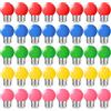 Suncan 40 pezzi E27 Led colorato 1W lampadine colorate Led lampadine colorate lampadina decorativa, rosso, giallo, blu, verde e rosa, per Natale matrimonio festa, AC 230V