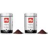 illy, Caffè Macinato per Moka Tostato FORTE, 100% Arabica con Intenso Aroma di Pan Tostato e un Retrogusto di Cioccolato Fondente, Gusto Deciso, Confezione da 500g