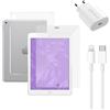 Caricabatterie rapido (20W), cavo (Lightning), protezione dello schermo del tablet e custodia trasparente per tablet | iPad Pro 9.7 (2014/2016/2018) | transparente