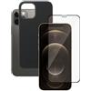 Bundle | custodia nera per telefono & Protezione display | iPhone 13/14