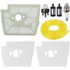 ZAMDOE Filtro Aria Candela Filtro Carburante Parti di Ricambio Kit per Stihl FS160 FS180 FS220 FR220 FS280 FS220K FS290 String Trimmer Decespugliatore