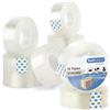 Rapesco 1807 Nastro Adesivo Trasparente, Rotoli da 19 mm x 33 m, Ricariche di Nastro, Confezione da 10
