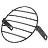Tyenaza Griglia Faro Moto, Copri Faro Moto, Protezione per Maschera per Lampada Universale con Montaggio Laterale in Ferro da 7 in Ferro Retrò per Moto Faro Rotonda Maschera
