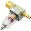 Rouzin Filtro ad aria compressa da 1/4 pollici, separatore dell'acqua, separatore dell'olio con attacco rapido tedesco per compressore, filtro pneumatico, filtro regolatore per rouzina