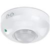 conecto Sensore di movimento a infrarossi per interni, montaggio a soffitto, LED a 360°, controllo della luce, IP20, sensore crepuscolare (1 pezzo), bianco