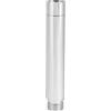 Yosoo Health Gear Prolunga Soffione Doccia, 4 Pollici Tubo di Prolunga per Doccia 1/2", 10cm Tubo Doccia Tondo in Acciaio Inossidabile, Prolunga Cromata Doccia, Braccio di Prolunga per Soffione Doccia da Bagno Dritto