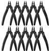 MOUYAT 10 mini tagliafili, pinze di precisione da 12,7 cm, piccole tronchesi laterali con impugnatura morbida, per fai da te e creazione di gioielli