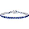 FANCIME Bracciale Tennis in Argento Sterling 925 Massiccio Regalo Zirconi Matrimonio Romantico Gioielli per Donna Ragazza Mamma Moglie Figlia Amica