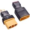 Lyeteung 2 Pezzi Deans T Plug a XT90 Adattatore, XT90 Femmina / Maschio a T Femmina / Maschio Connettori, per Batteria RC LiPo
