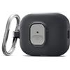 Spigen Cover Nano Pop Compatible con AirPods Pro 3 (3a Generazione 2025) con Moschettone, Custodia AirPods Pro 3 - Black Sesame