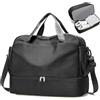 SZLX Borsone da Viaggio,Bagaglio a Mano 40x20x25 Ryanair Borsa da Viaggio con Scomparto per le Scarpe,Borsa da Cabina Ryanair 40x30x20 Borsa Sportiva Borsone da Palestra da Weekend