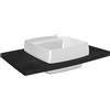 SCARABEO CERAMICHE SCARABEO - ARCO lavabo in ceramica da incasso 60x46,5cm [bianco lucido] - 1001