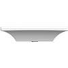 SCARABEO CERAMICHE SCARABEO - BUTTERFLY lavabo in ceramica da appoggio/sospeso 70,5x47cm [bianco lucido] - 4004