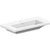 SCARABEO CERAMICHE SCARABEO - BUTTERFLY lavabo in ceramica da appoggio/sospeso 91x46,5cm [bianco lucido] - 4005
