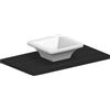 SCARABEO CERAMICHE SCARABEO - BUTTERFLY lavabo in ceramica da appoggio 40x40cm [bianco lucido] - 4001