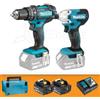 Makita Kit trapano percussione e avvitatore a batteria 18V Makita® DLX2337J