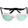 ARENA Occhialini da nuoto unisex a specchio 365 per nuotatori fitness, comodi, anti-appannamento, design a tenuta stagna, per uomini e donne, argento, grigio, nero