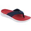 Skechers Go Consistent Sandal Synthwave, Flip-Flop Uomo, Nero, 44.5 EU