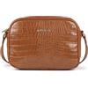 Munich Block Croco Fw25 Crossbody Camera C/Brown, Borse e Zaini Donna, Marrone