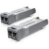 Ubiquiti Transceiver Ubiquiti Multi-mode 10000 Mbit/s Acciaio inossidabile [UACC-OM-MM-10G-D-20]