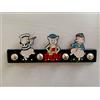 Appendiabiti da parete vintage NOS Disney Heroes URSS per bambini degli anni ...