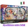 🇮🇹 CARTE POKEMON COLLEZIONE MEGA LUCARIO EX CON STATUINA - ITA - NUOVO