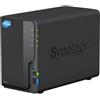 Synology DS223 NAS 2-Bay, Hot swap, USB Copy - 0GB - 2 GB RAM Realtek RTD1619B DSM - refurbished