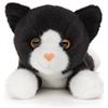 Uni-Toys - Gatto bianco e nero, sdraiato - 20 cm (lunghezza) - peluche, peluche