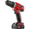VALEX Trapano Avvitatore Valex FAMILY-TECH 112 12V Litio 1,0 kg, Mandrino 10 mm, Frizione 16+1 - 1429400