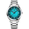 PAGRNE DESIGN Pagani Design Orologio automatico da uomo vetro zaffiro acciaio inox impermeabile orologio sportivo uomo automatico (acciaio blu ghiaccio)