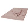 Ruggeri - Set 2 Tappeti Bagno 50x80 cm - 100% Cotone Extra Morbido - Collezione Let's Color! (Rosa)