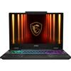 MSI Cyborg 15 B2RWEKG-082IT Notebook Gaming, 15,6 ", processore Intel® Core 7 240H, NVIDIA GeForce RTX™ 5050, RAM 16 GB, 1000 GB SSD, Black, Windows 11 Home