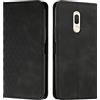 KOUYI Cover per Huawei Mate 10 Lite/Nova 2i, Custodia Portafoglio,Cover Libro,Pelle Flip/Folio Case con [Funzione di Supporto] [3-Scheda Slot] [Magnetica] Antiurto (Nero)