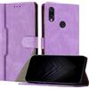 Netany Custodia Compatibile con Xiaomi Redmi Note 7/ Note 7 Pro,custodia magnetica in pelle PU con [Slot Cart] [Supporto Stand] [Magnetica] (Viola)