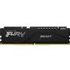 Kingston MEMORIA RAM DDR5 KINGSTON 16Gb 5600Mhz - FURY BEAST BLACK CL40 - KF556C40BB-16