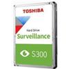Toshiba S300 Surveillance 3.5" 4000 GB Serial ATA III