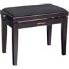 Roland Sgabello Roland per pianoforte con finitura palissandro, rivestimento in velours della seduta - RPB-220RW