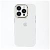 BABACO Custodia per telefono trasparente Ultra Hybrid con GOLD Telaio in metallo per Iphone 13